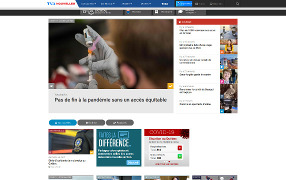 Site web de TVA Nouvelles.